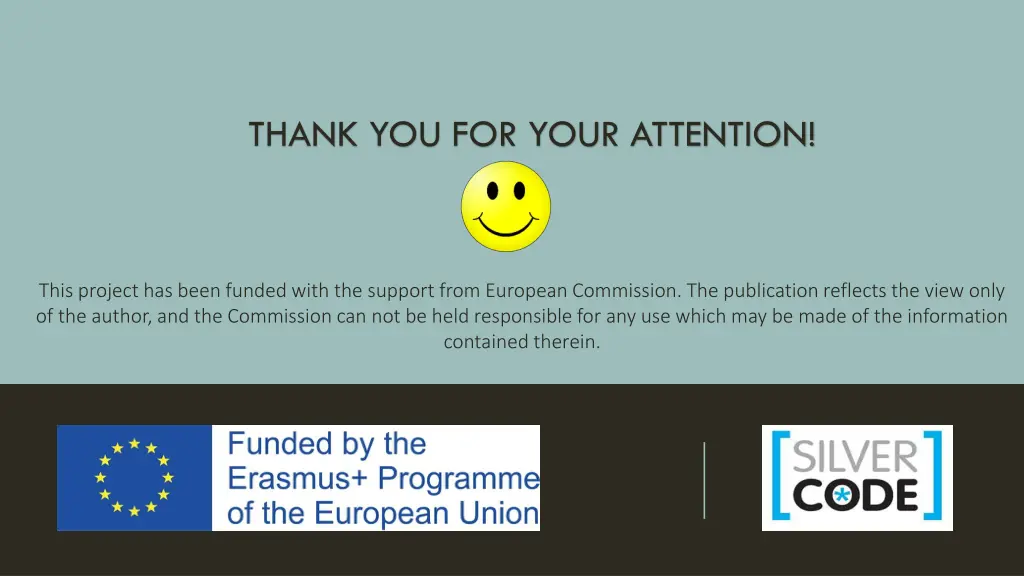 thank you for your attention