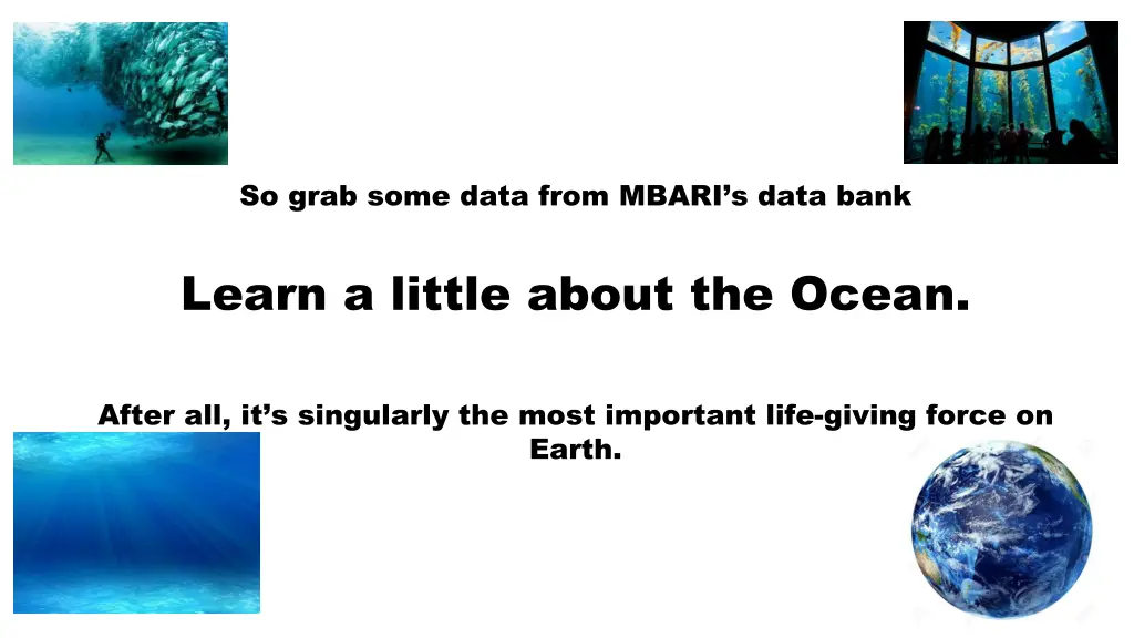 so grab some data from mbari s data bank