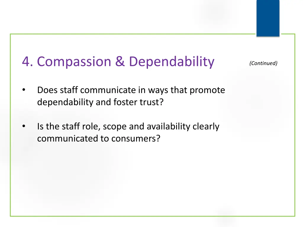 4 compassion dependability 1