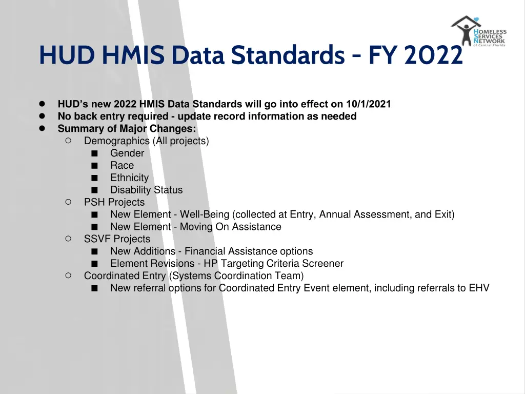 hud hmis data standards fy 2022