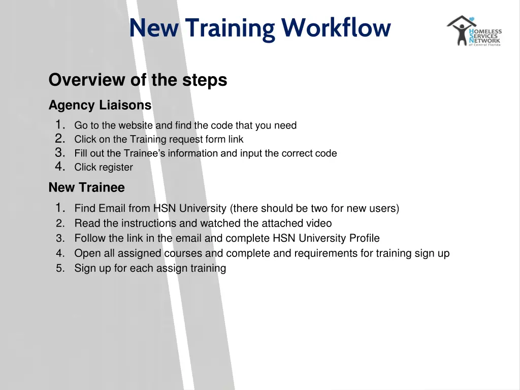 new training workflow 1
