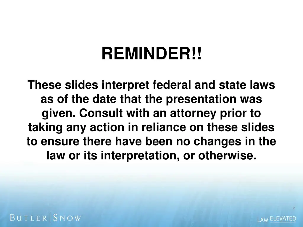 reminder