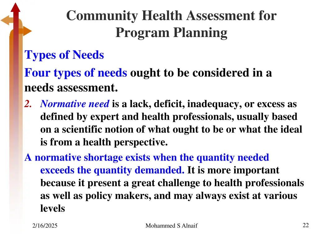 community health assessment for program planning 18