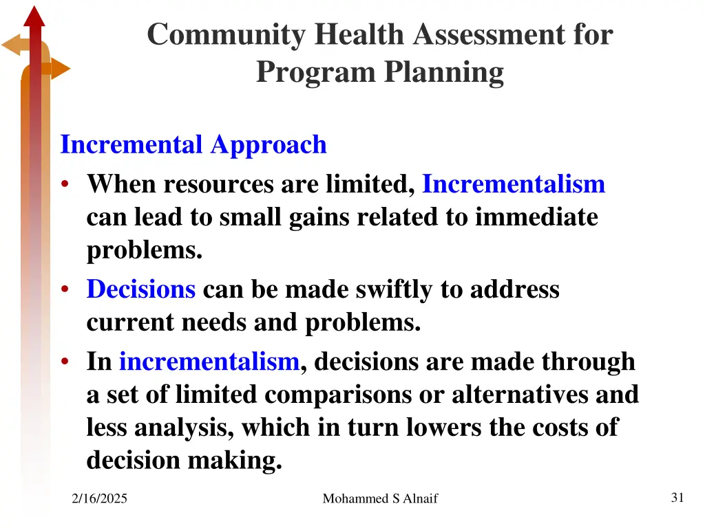community health assessment for program planning 27