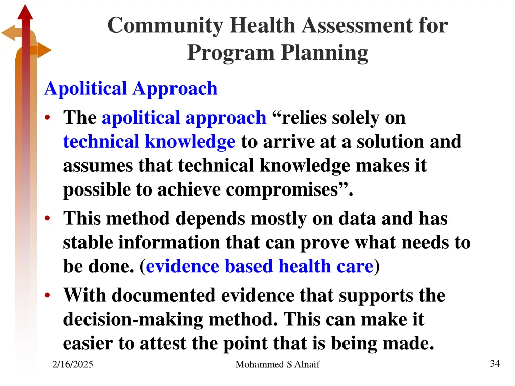 community health assessment for program planning 30