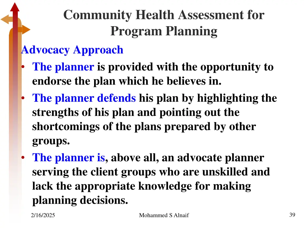 community health assessment for program planning 35