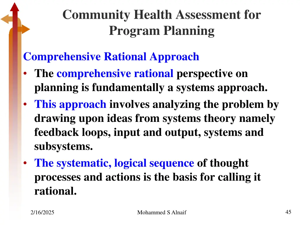 community health assessment for program planning 41