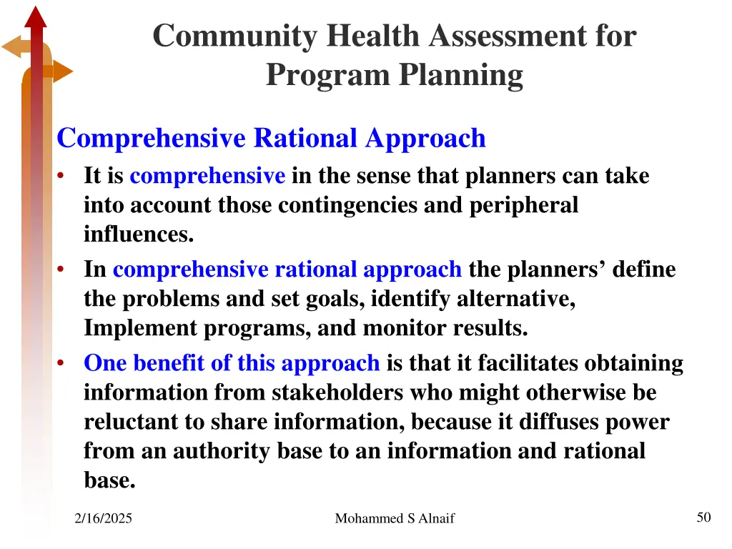community health assessment for program planning 43