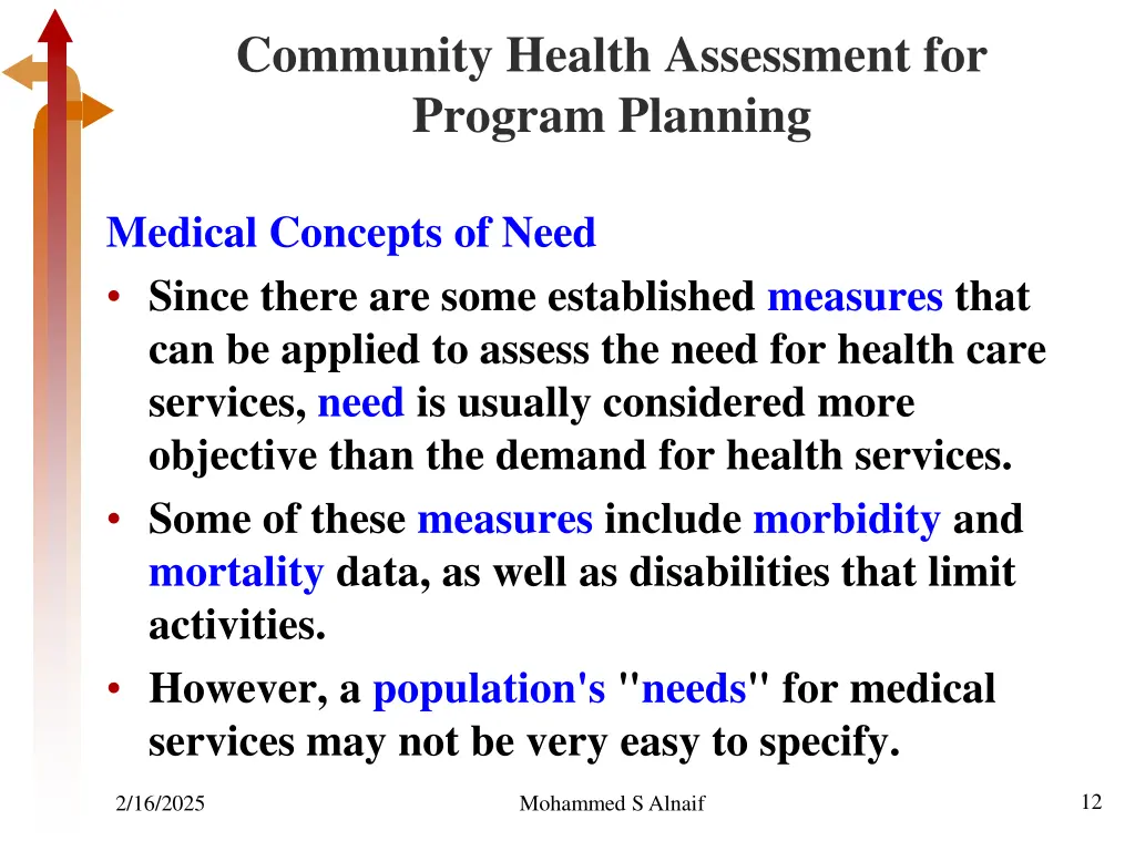 community health assessment for program planning 8