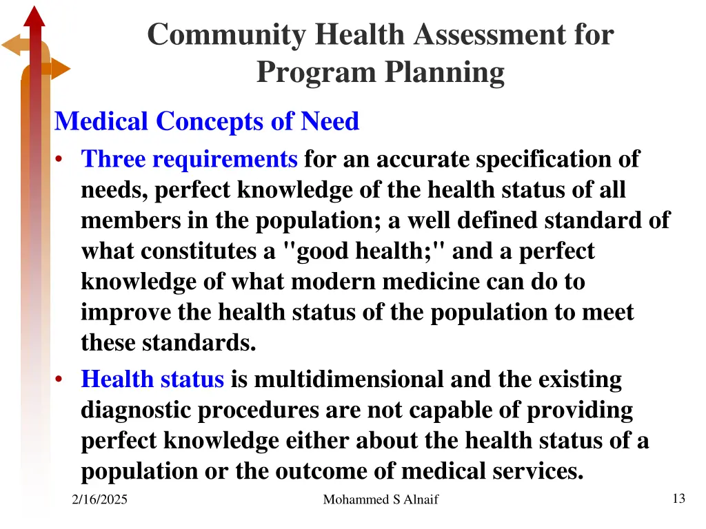 community health assessment for program planning 9
