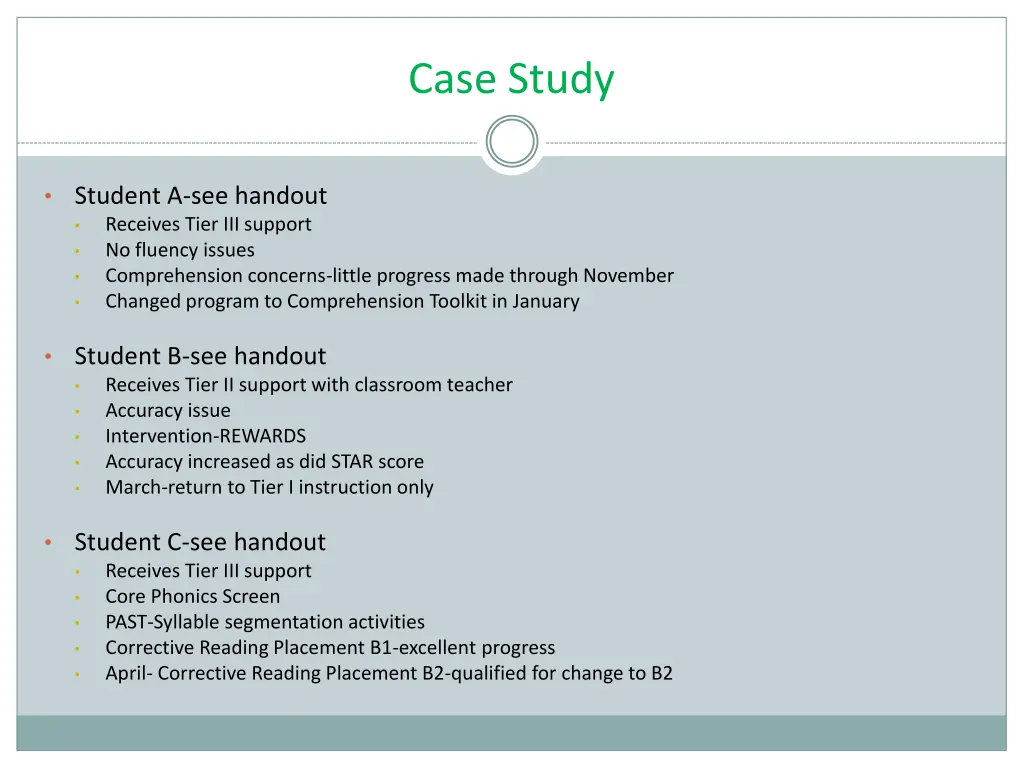 case study