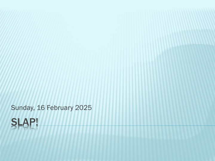 sunday 16 february 2025