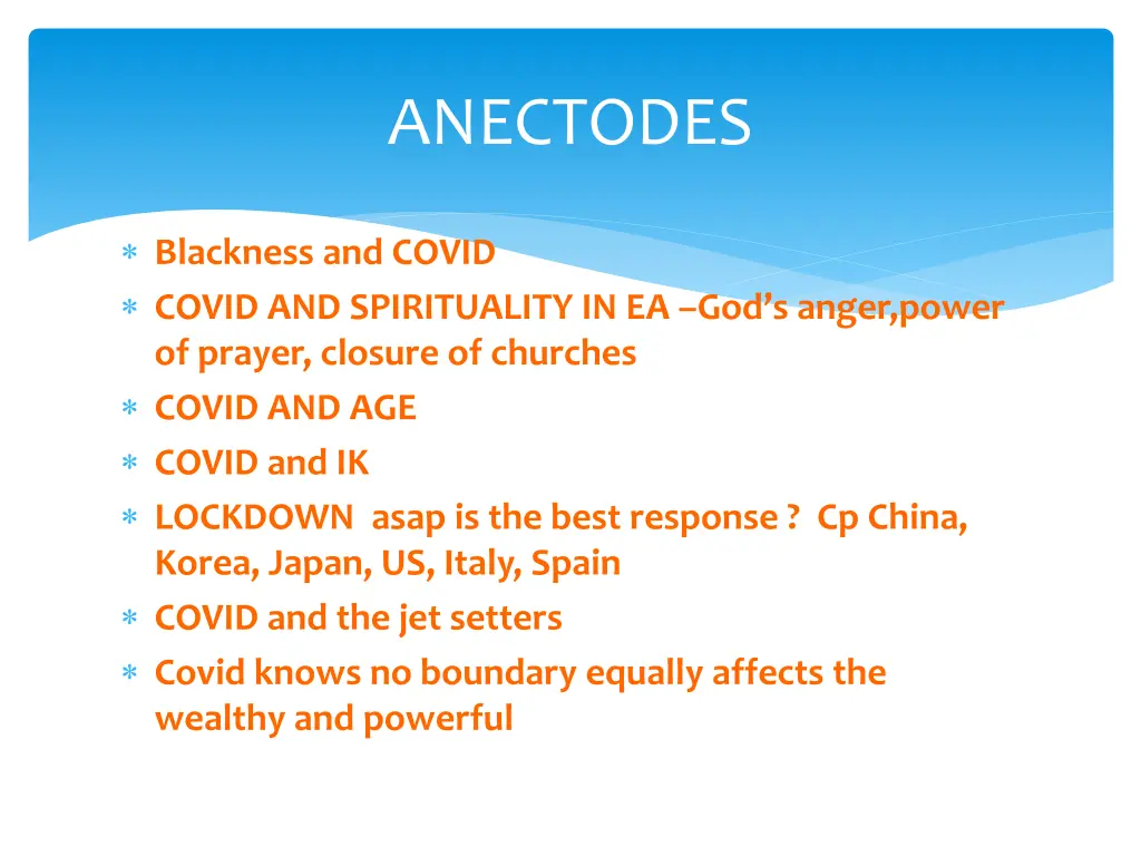 anectodes