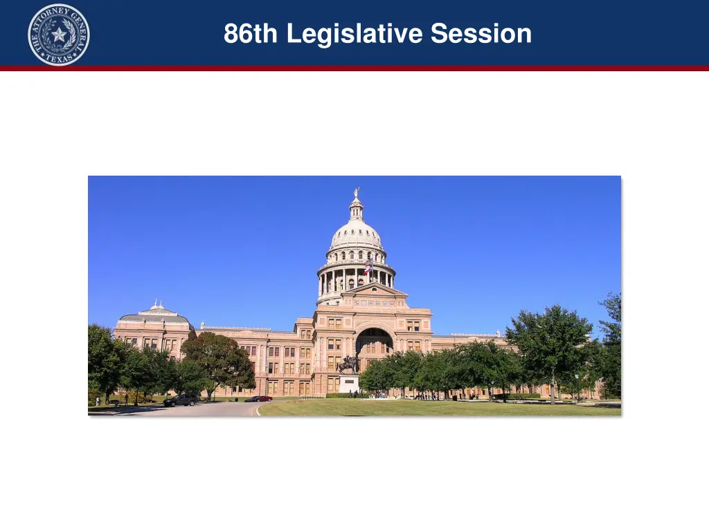 86th legislative session