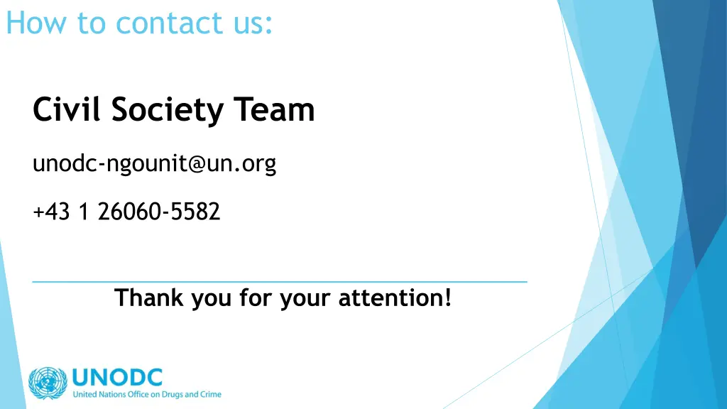 how to contact us