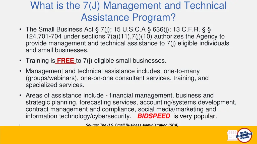 what is the 7 j management and technical