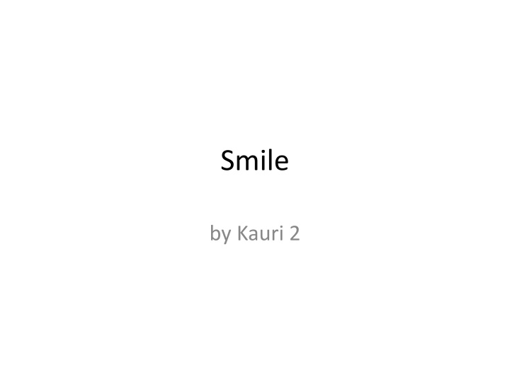 smile