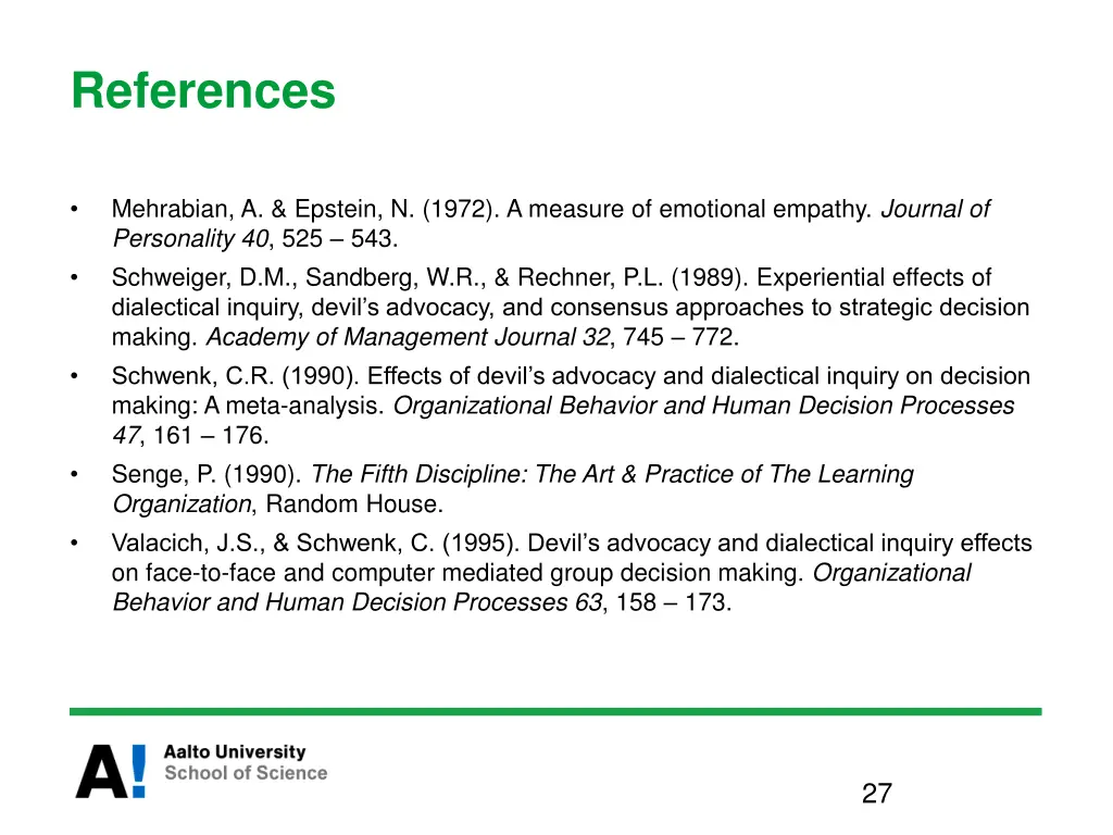 references 1