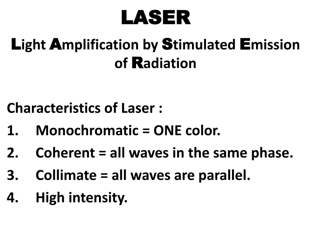 laser laser