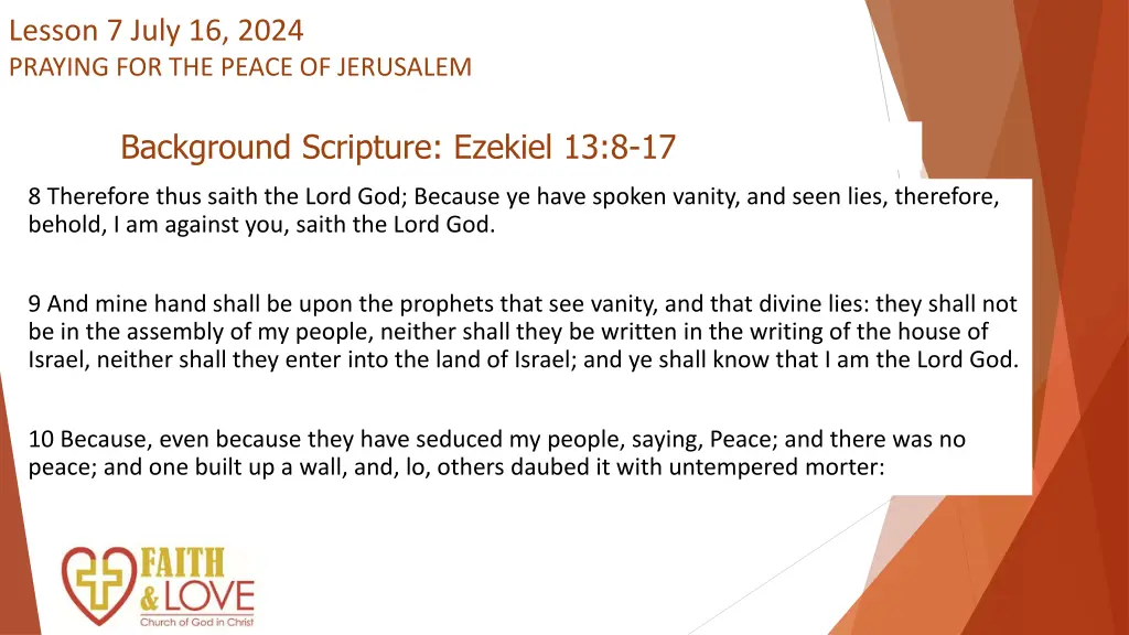 lesson 7 july 16 2024 praying for the peace 1