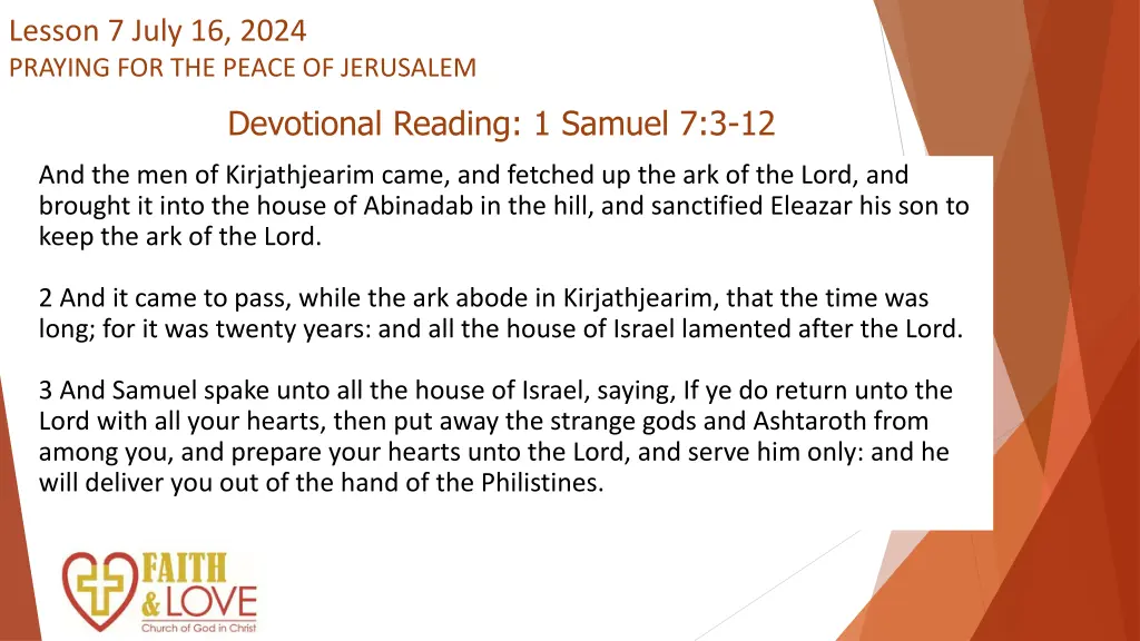 lesson 7 july 16 2024 praying for the peace 12