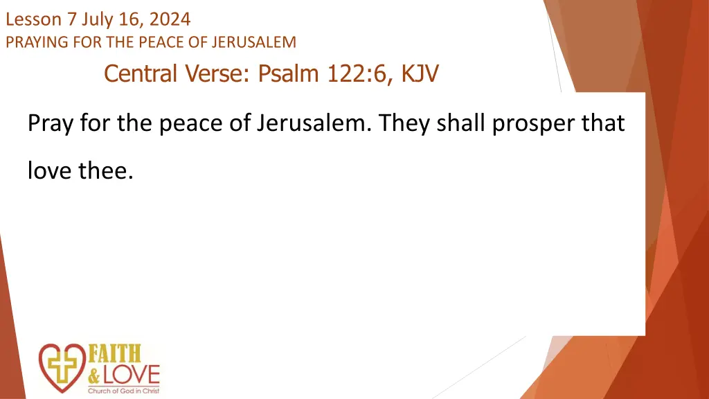 lesson 7 july 16 2024 praying for the peace 16