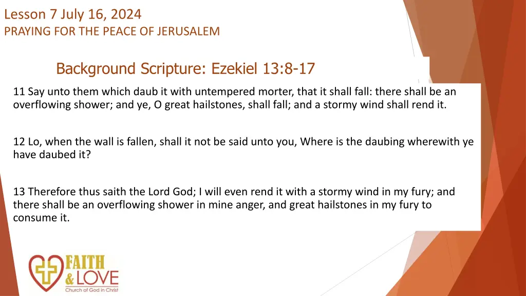 lesson 7 july 16 2024 praying for the peace 2