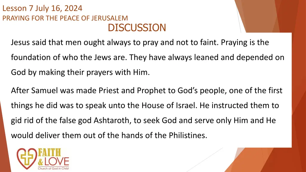 lesson 7 july 16 2024 praying for the peace 21