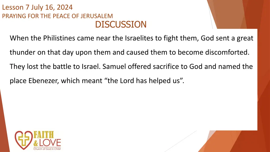 lesson 7 july 16 2024 praying for the peace 23