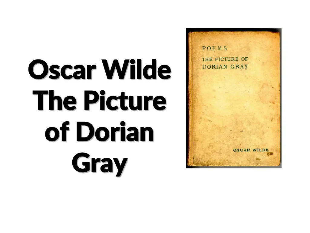 oscar wilde oscar wilde the picture the picture