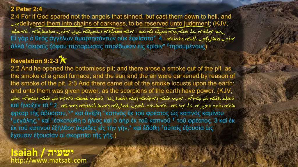 2 peter 2 4 2 4 for if god spared not the angels