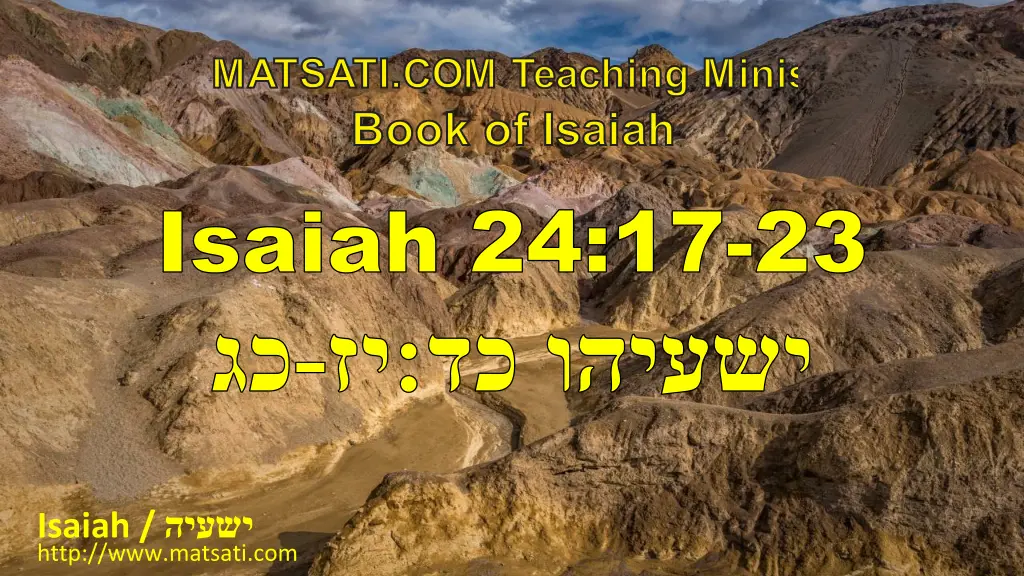isaiah isaiah 24 17