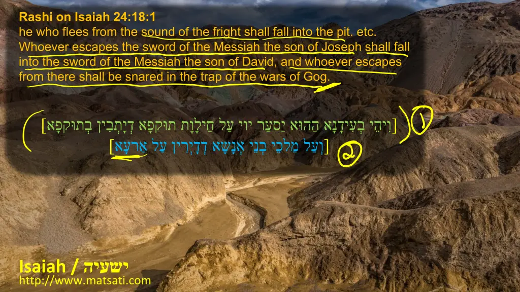 rashi on isaiah 24 18 1 he who flees from