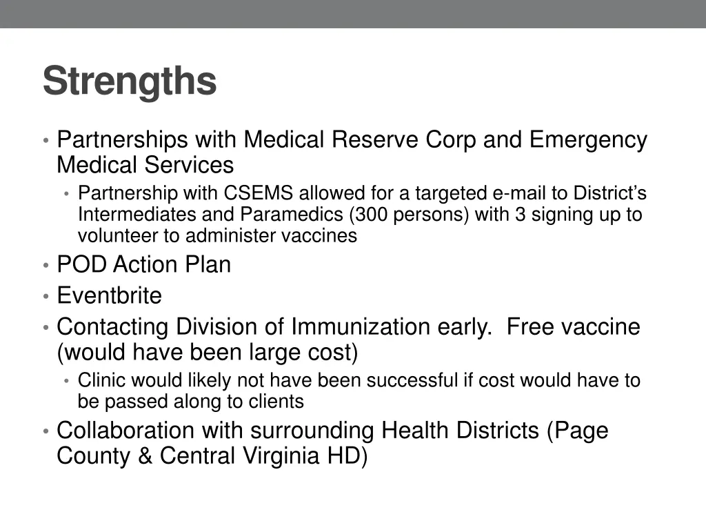 strengths
