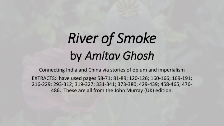 river of smoke river of smoke by by amitav ghosh
