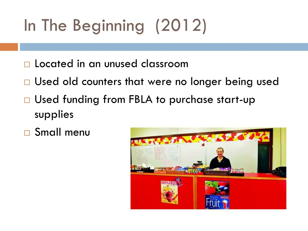 in the beginning 2012