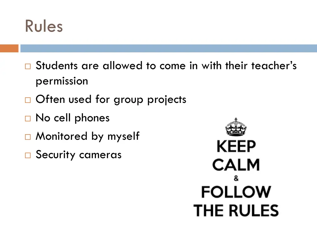 rules