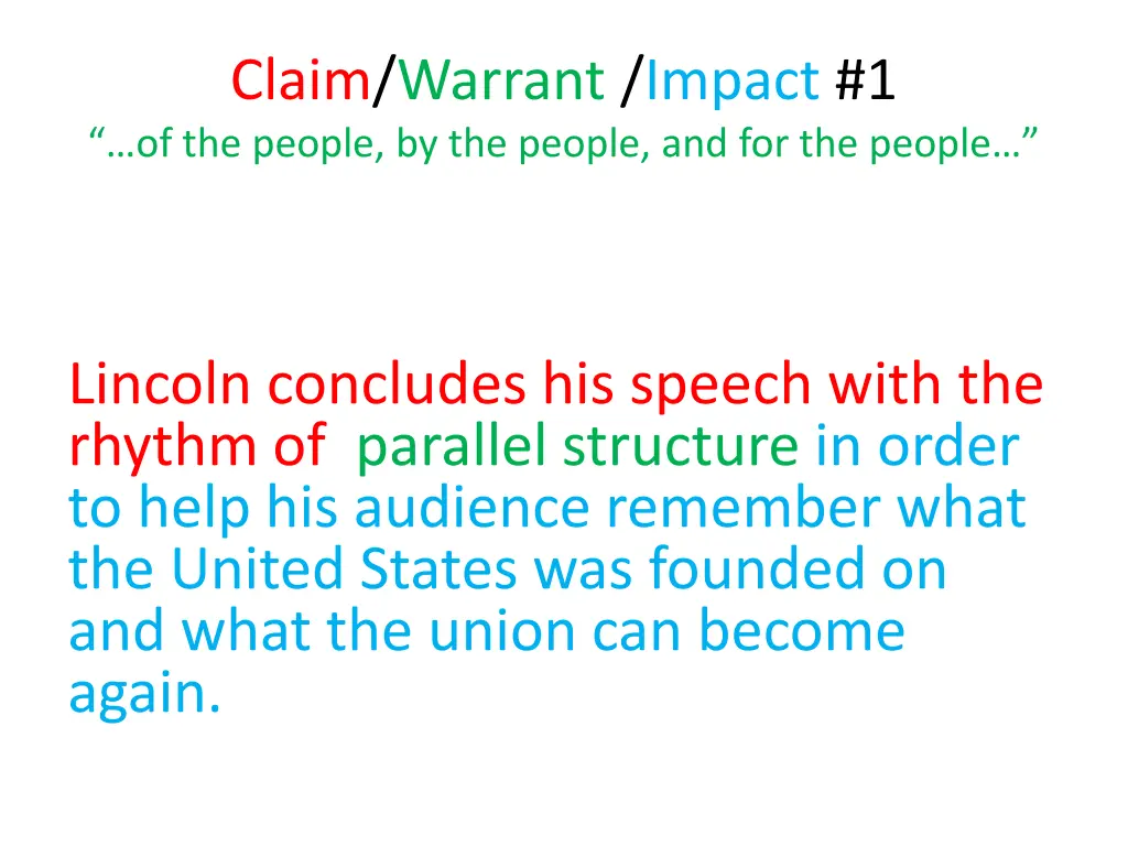 claim warrant impact 1 of the people