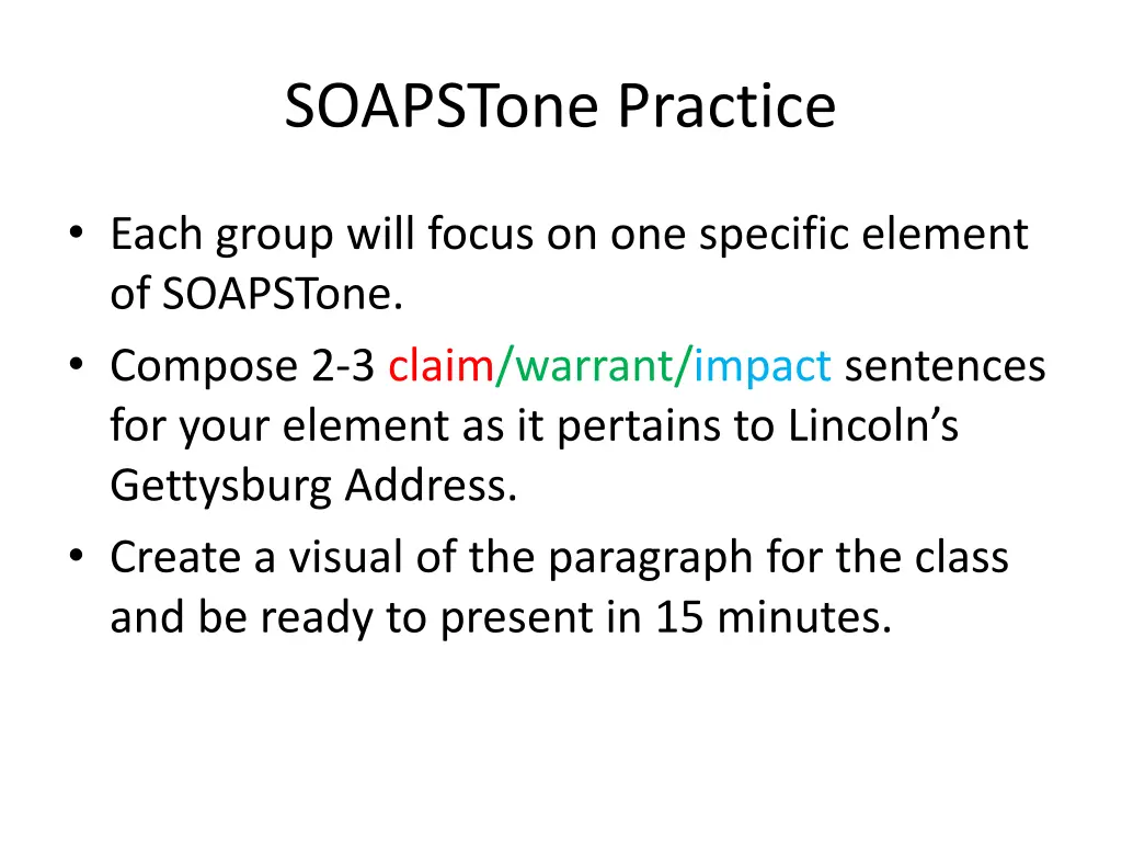 soapstone practice