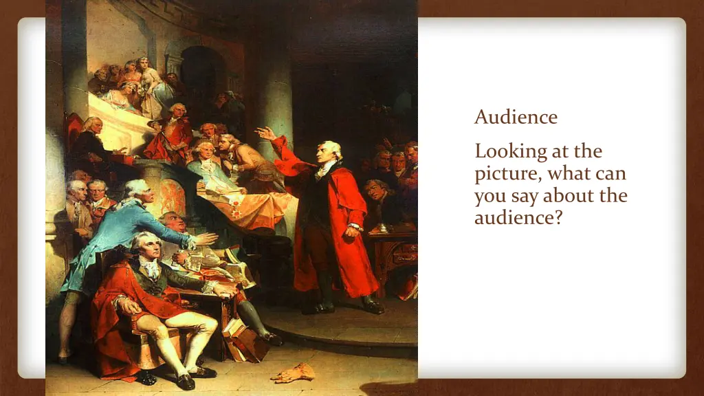 audience