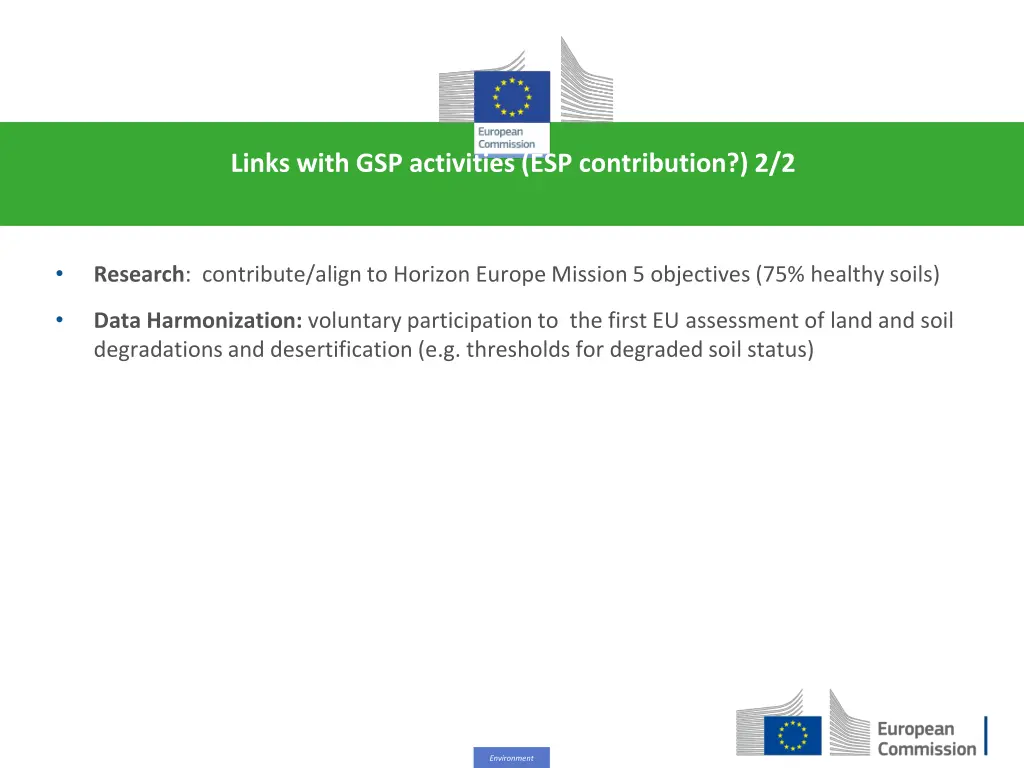 links with gsp activities esp contribution 2 2