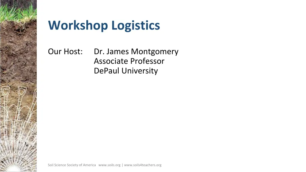 workshop logistics