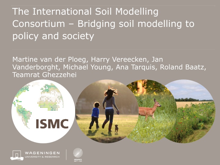 the international soil modelling consortium