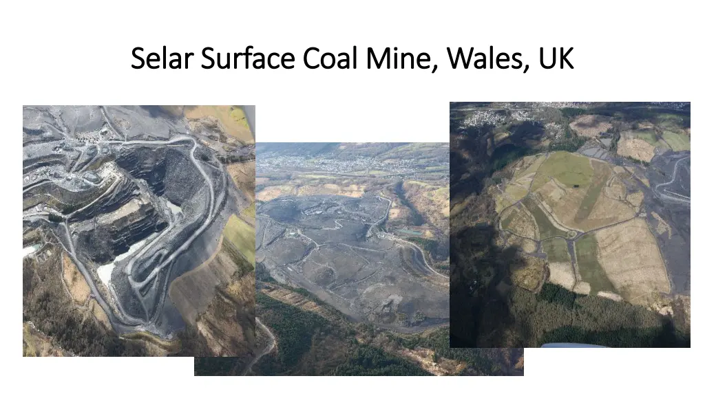 selar surface coal mine wales uk selar surface