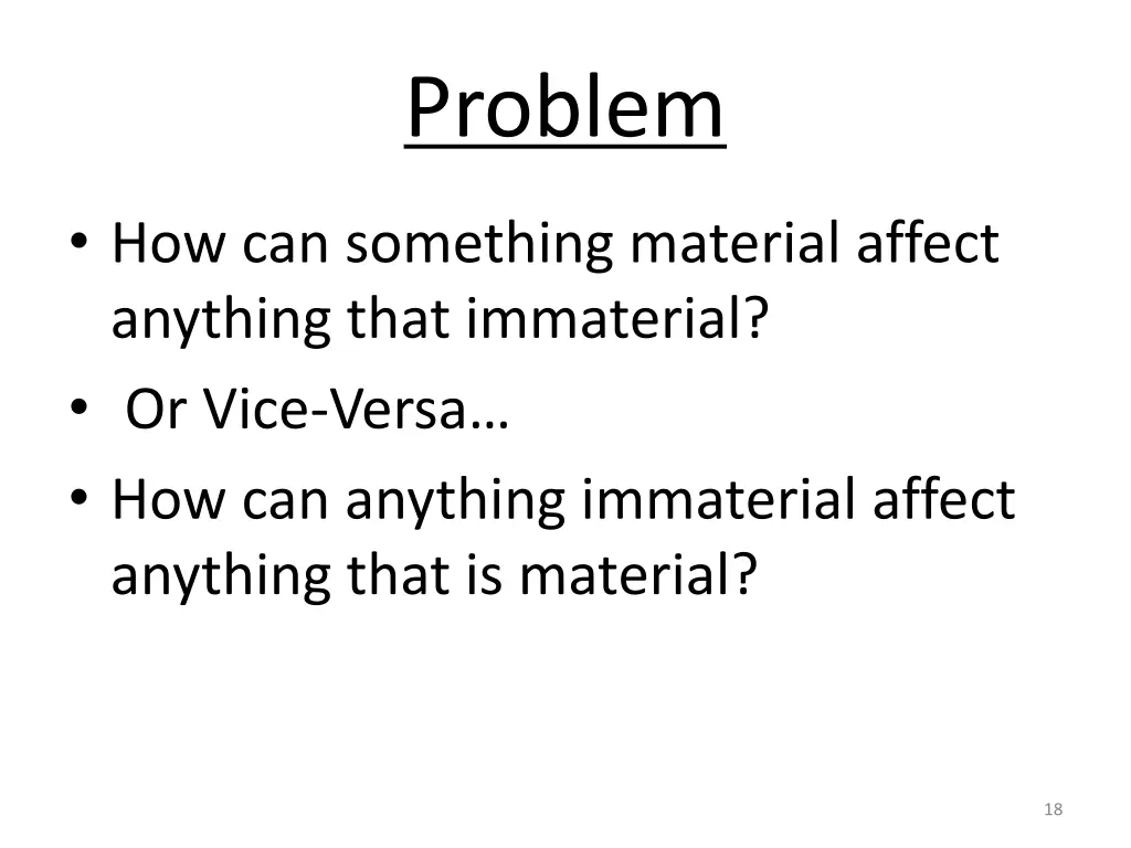 problem