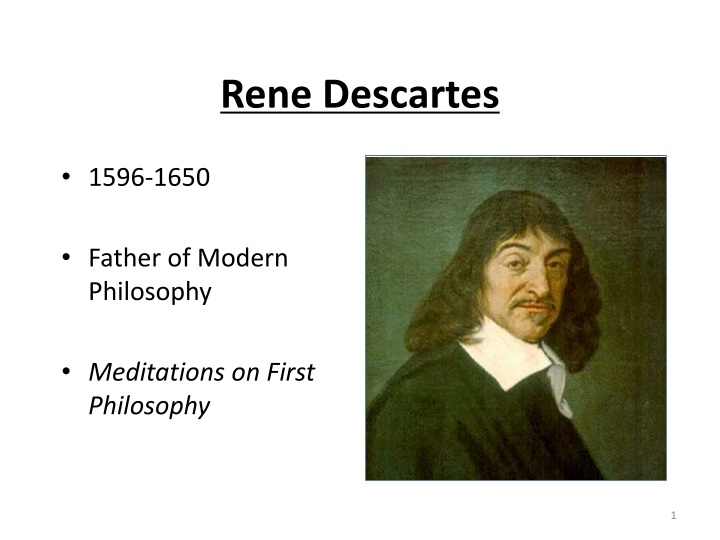rene descartes