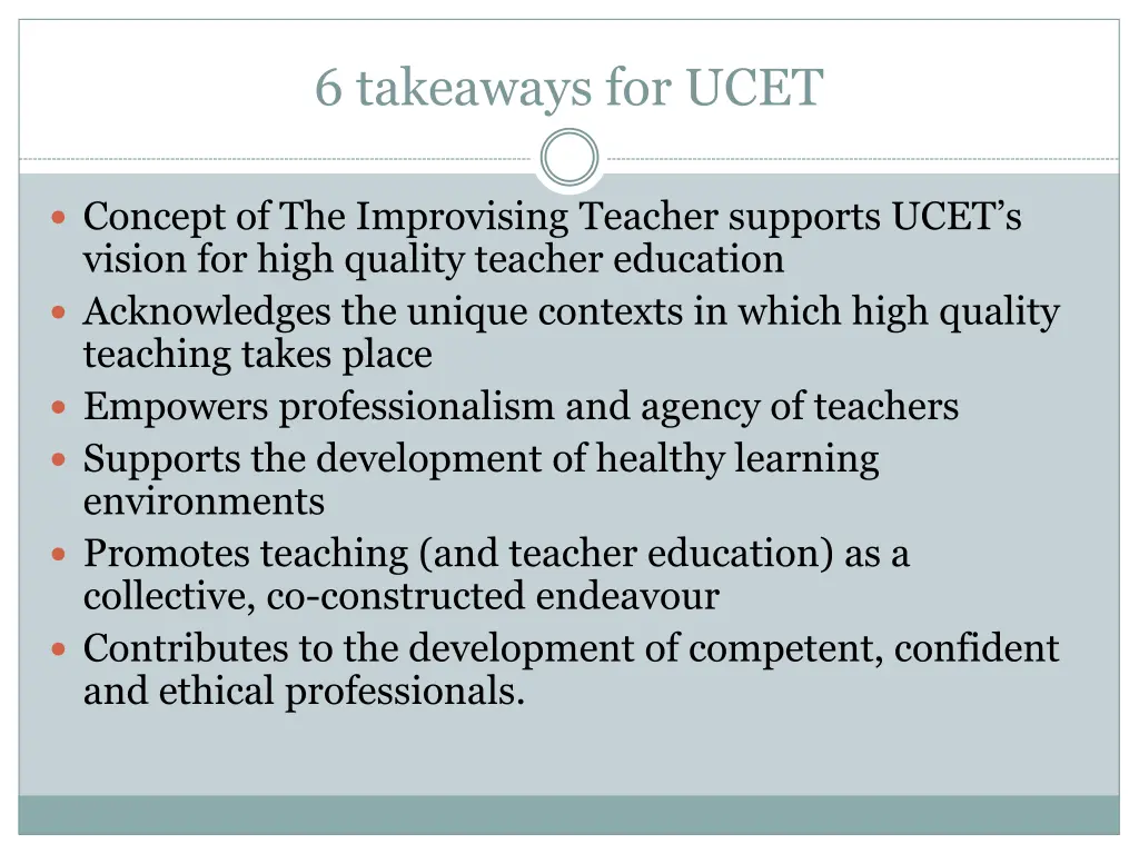 6 takeaways for ucet