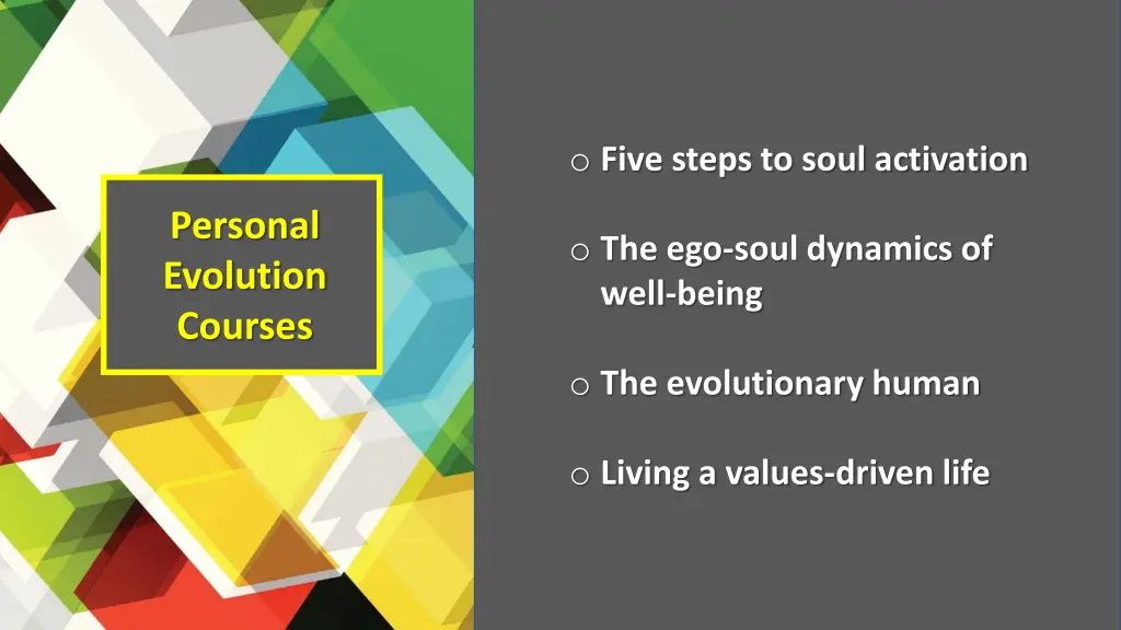 o five steps to soul activation
