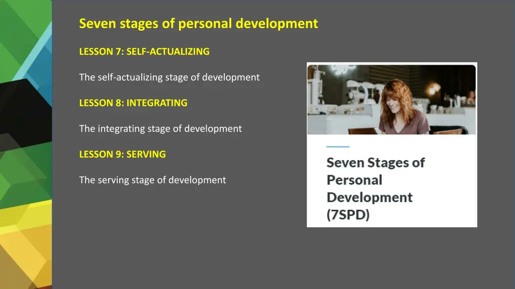 seven stages of personal development 2