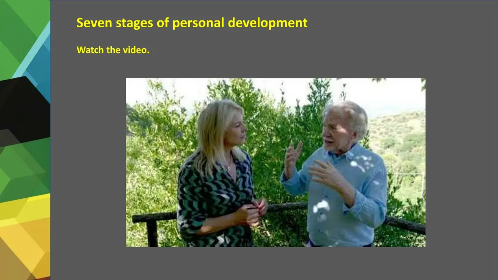 seven stages of personal development 3